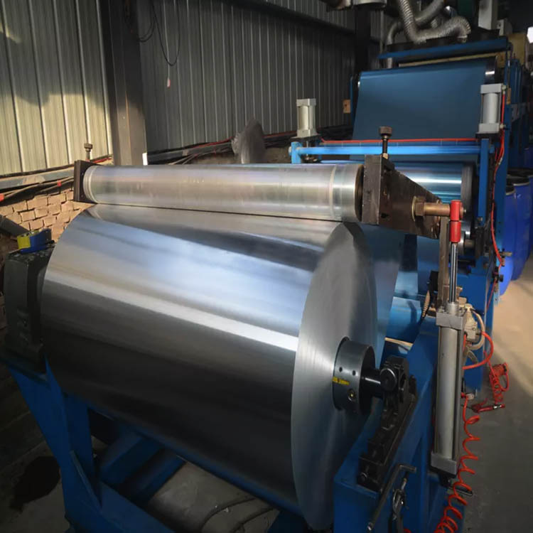 Singe side color coated aluminum foil for polyurethane foam insulation panel