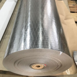 Construction insulation 3 way scrim aluminum foil with craft paper