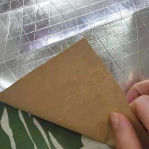 Construction insulation 3 way scrim aluminum foil with craft paper