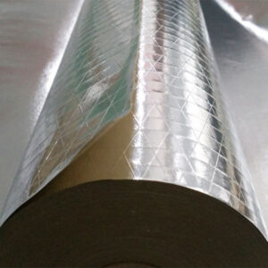 Construction insulation 3 way scrim aluminum foil with craft paper